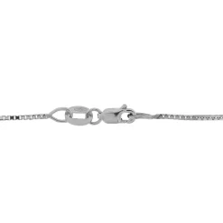 Hot Collana Lettera F in Oro Bianco e Oro Nero con Diamanti 0,13 Carati Collane