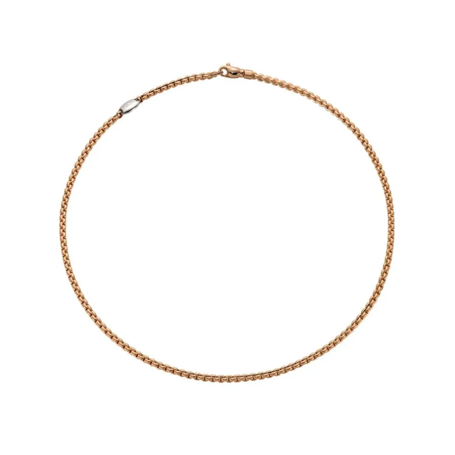 Discount Collana Fope Collezione Eka in Oro Rosa Uomo Gioielli Fope Uomo | Gioielli Fope