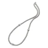 New Collana Fope Collezione Eka in Oro Bianco con Diamanti Gioielli Fope