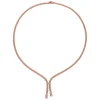 Outlet Collana Fope Collezione Prima in Oro Rosa e Bianco con Diamanti Gioielli Fope