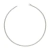 Online Collana Fope Collezione Solo Maglia Novecento in Oro Bianco Gioielli Fope