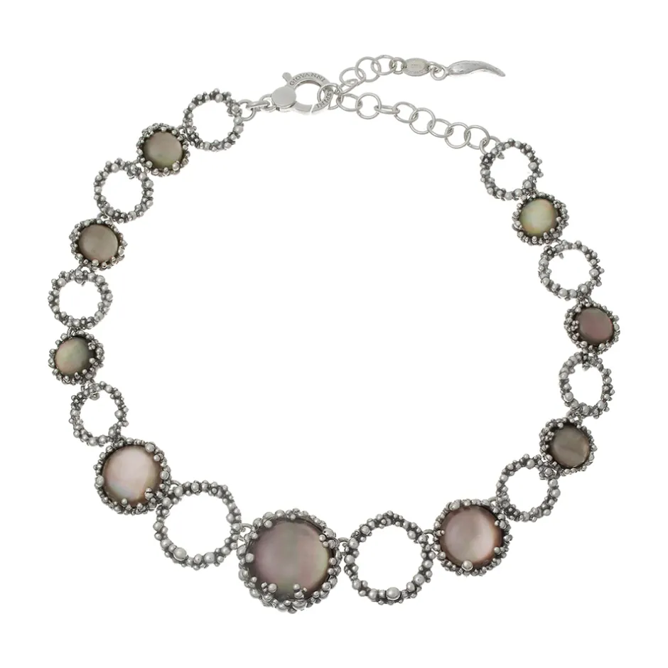 Clearance Collana Giovanni Raspini Maui Madreperla e Quarzo Idrotermale Gioielli Giovanni Raspini