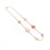 Hot Collana Madi Collezione Laguna con Sei Quarzi Idrotermali Colorati Gioielli Madi