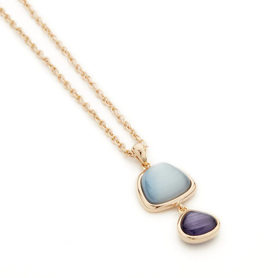 Sale Collana Madi Collezione Nuvole con Quarzi Idrotermali Colorati Gioielli Madi
