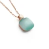 Discount Collana Madi Essenza Pendente con Quarzo Idrotermale Verde Gioielli Madi