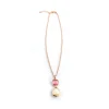 Best Collana Madi Laguna Bubble Pendenti con Quarzi Ghiaccio e Rosa Gioielli Madi