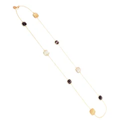 Online Collana Madi Laguna Pesca con Otto Pietre Multicolor Gioielli Madi