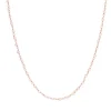 Clearance Collana Rosario Amen in Argento Rosè con Cristalli Rosa Lunghezza CM. 70 Collezione Romance Gioielli Amen | Outlet Gioielli