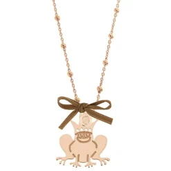 Outlet Collana Rue des Mille con Ciondolo Ranocchio Gioielli Rue Des Mille