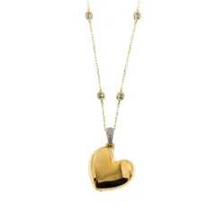 Online Collana Rue des Mille Cuore Small Elettroformato Gioielli Rue Des Mille