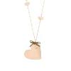 Clearance Collana Rue des Mille Inserti Cuore con Ciondolo Cuore Gioielli Rue Des Mille