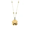 Sale Collana Rue des Mille Quadrifoglio Elettroformato Castoni Gioielli Rue Des Mille