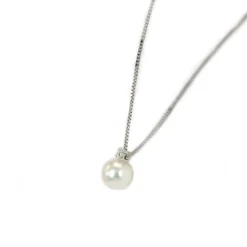 Fashion Collana Salvini PERLA e PUNTOLUCE Outlet Gioielli