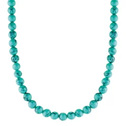 New Collana Ti Sento Milano Pietra Turchese Lunghezza 48 cm Gioielli Ti Sento Milano