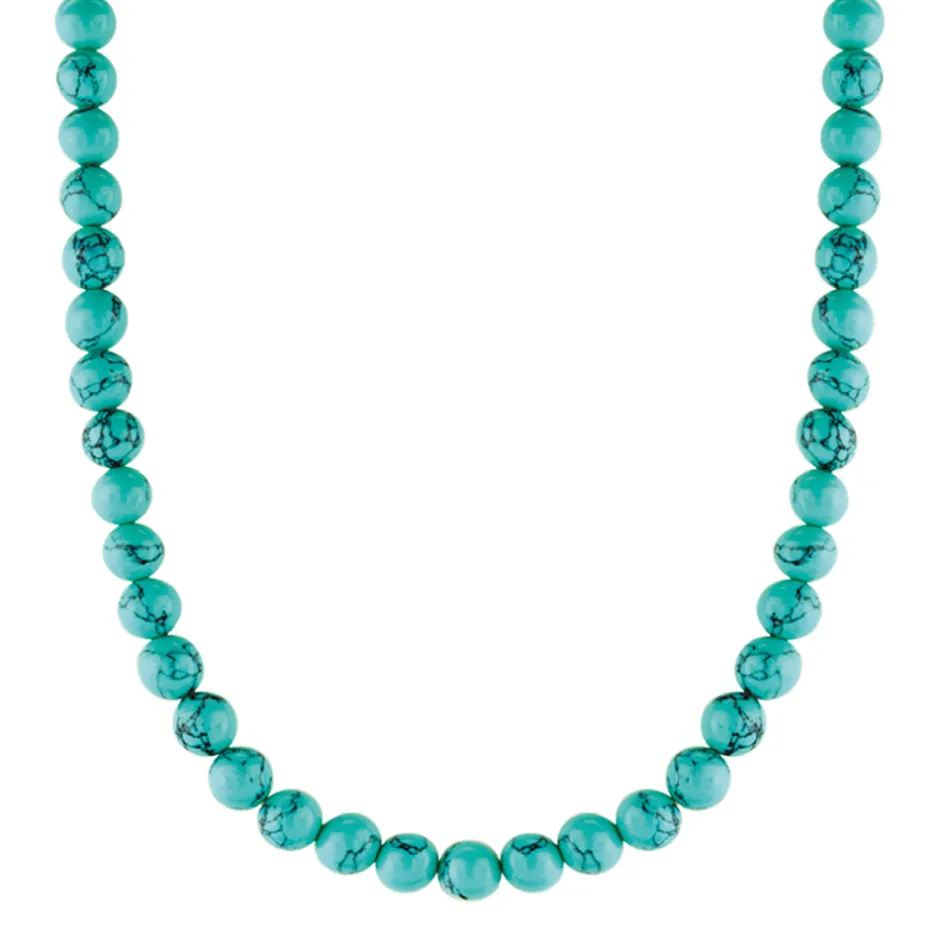 New Collana Ti Sento Milano Pietra Turchese Lunghezza 48 cm Gioielli Ti Sento Milano