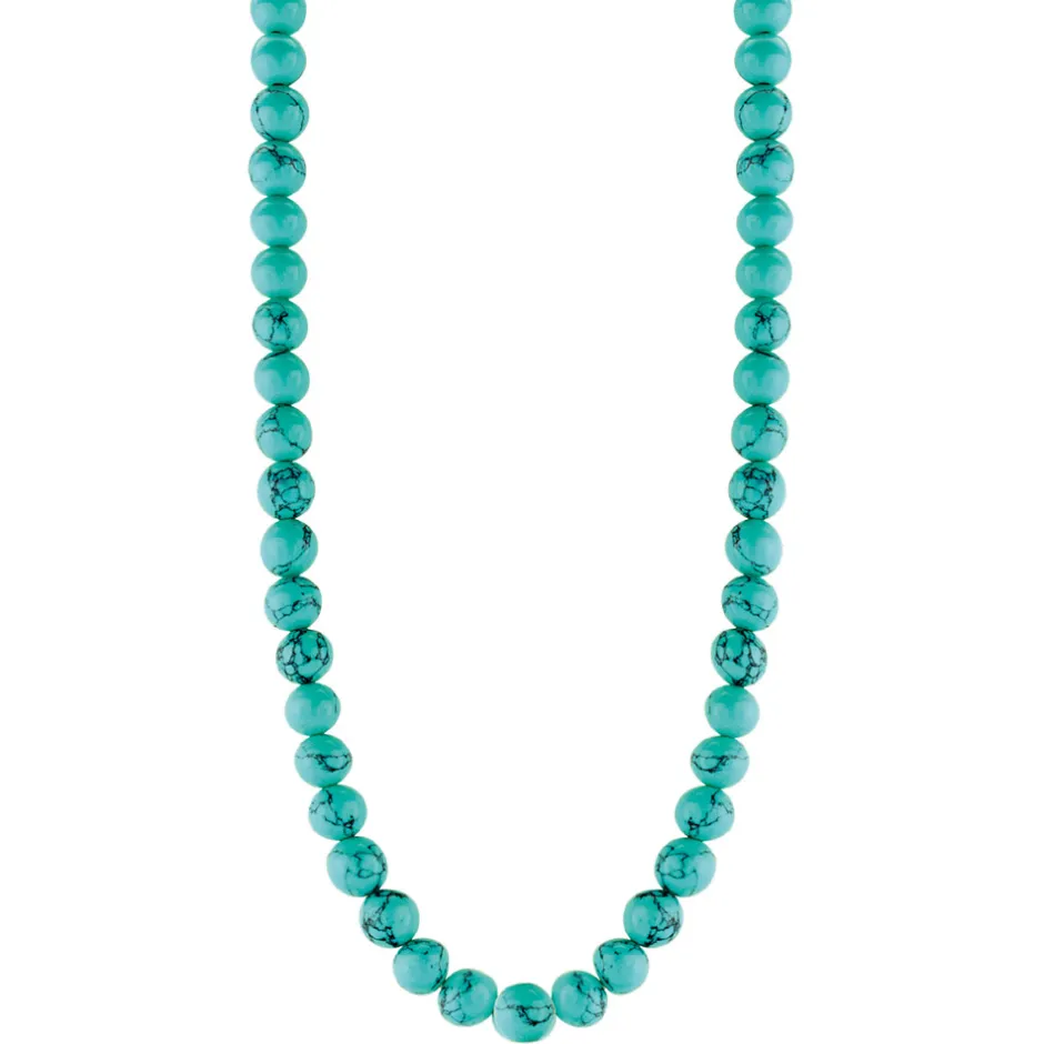 New Collana Ti Sento Milano Pietra Turchese Lunghezza 48 cm Gioielli Ti Sento Milano