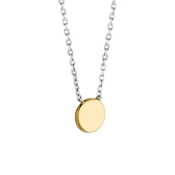 New Collana Ti Sento Milano Piattino Dorato Gioielli Ti Sento Milano