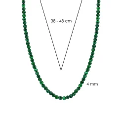 Online Collana Ti Sento Milano Perle Malachite Gioielli Ti Sento Milano