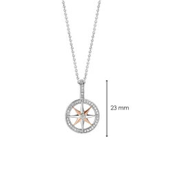 Outlet Collana Ti Sento Milano Stella Polare Pendente Gioielli Ti Sento Milano