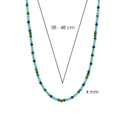 Clearance Collana Ti Sento Milano Turchese Malachite Gioielli Ti Sento Milano