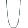 Discount Collana Uomo Comete Gioielli In Acciaio e Ematite Verde Collezione Life Lunghezza Cm. 50 Uomo Gioielli Comete Uomo