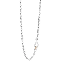New Collana Uomo Comete Gioielli In Acciaio e Pvd Rosa Collezione Deep Sea Uomo Gioielli Comete Uomo