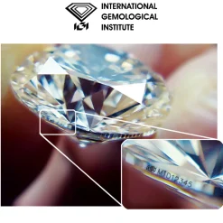 Fashion Diamante da Investimento in Blister con Certificato IGI Taglio Brillante Carati 1,01 H VS 2 Diamanti