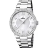 Clearance Festina Donna In Acciaio Con Quadrante Argentè e Strass Donna Orologi Festina Donna