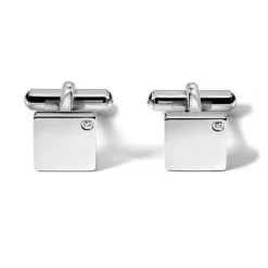 New Gemelli Uomo Comete in Acciaio Collezione Senior Con Diamanti Uomo Gioielli Comete Uomo