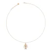 Best Girocollo Rue des Mille Bimba con Zirconi Rosa Gioielli Rue Des Mille