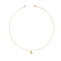 Discount Girocollo Rue des Mille Catena Cuore Zirconi Gioielli Rue Des Mille