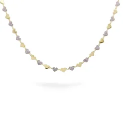 Discount Girocollo Rue des Mille con Cuori Alternati Stardust Ten Gioielli Rue Des Mille