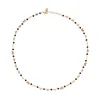 Online Girocollo Rue des Mille Micro Pietre Nere con Soggetti Misti Gioielli Rue Des Mille