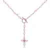 Sale Girocollo Rue des Mille Rosario Chiusura T-Bar Rosa Gioielli Rue Des Mille