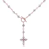Outlet Girocollo Rue des Mille Rosario Chiusura T-Bar Grigio Fumè Gioielli Rue Des Mille