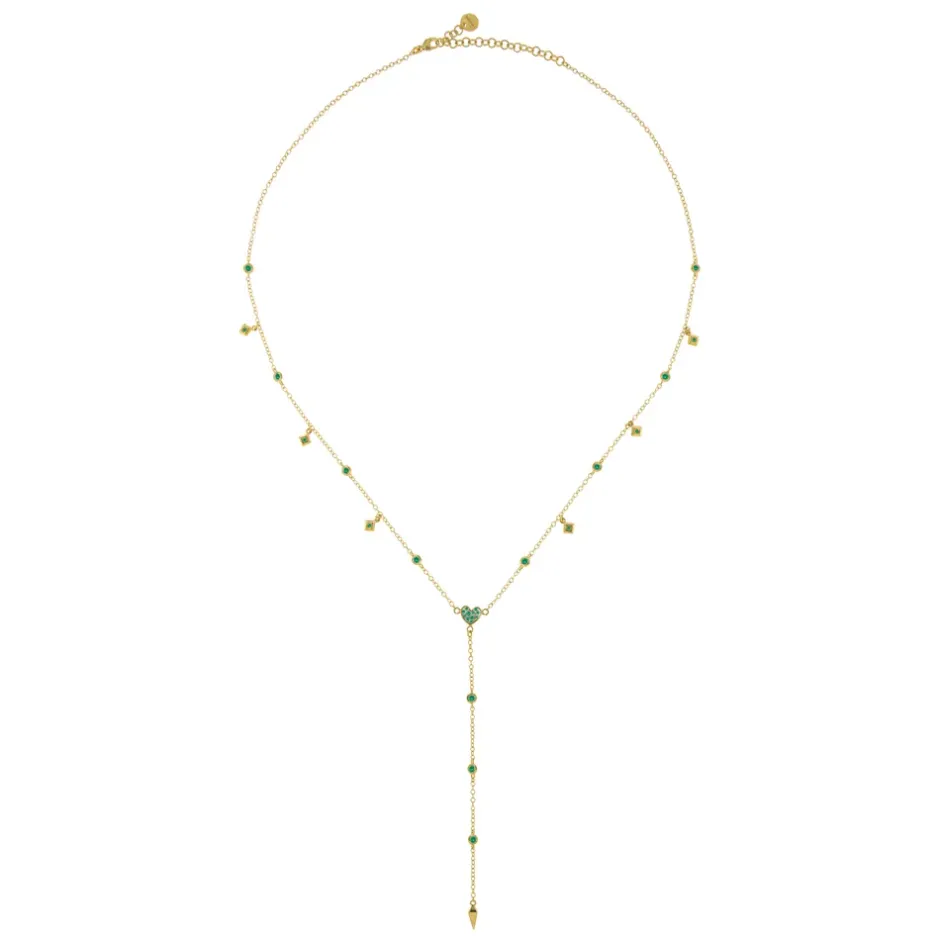 Best Girocollo Rue des Mille Stardust Rosario con Cuore Gioielli Rue Des Mille