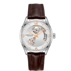 Discount Hamilton Jazzmaster Open Heart 42mm H32705551 Uomo Orologi Hamilton Uomo