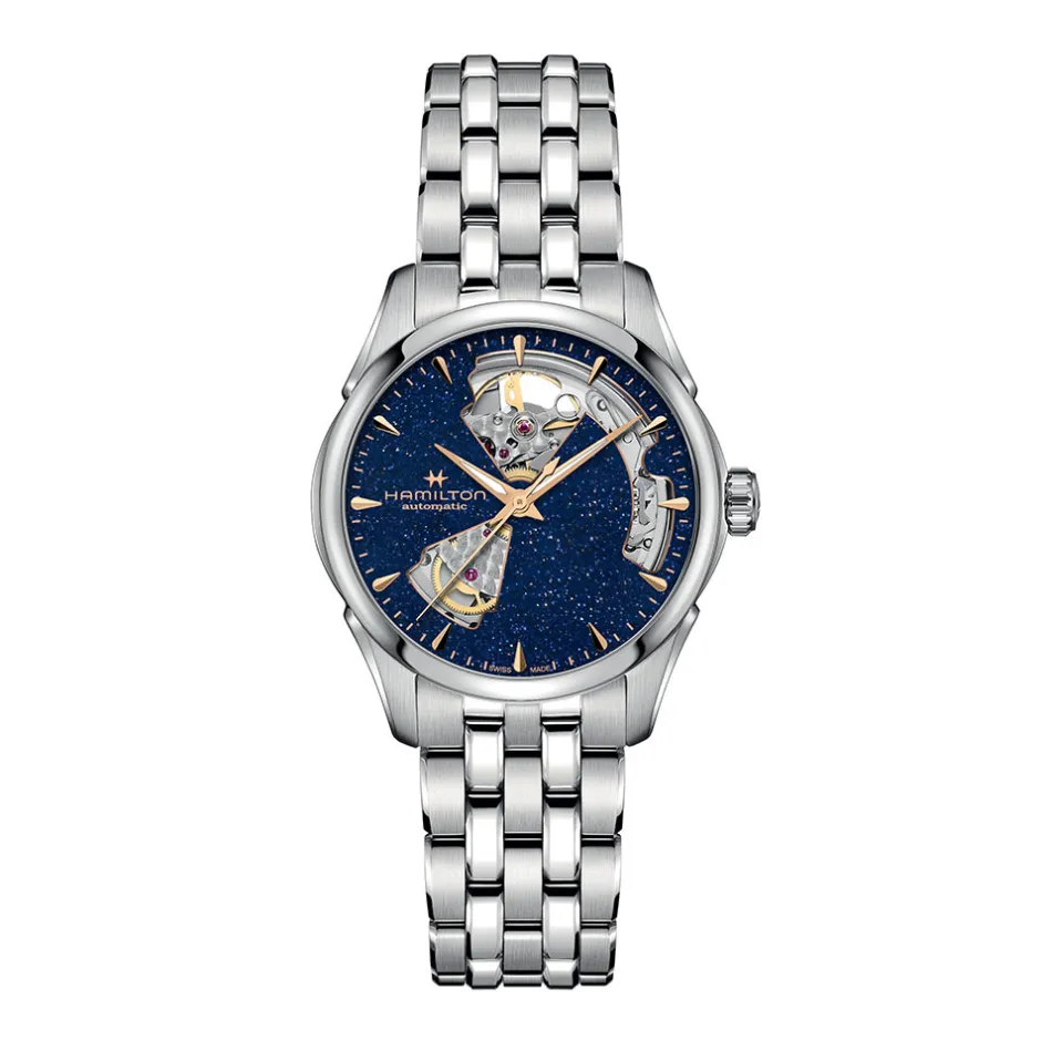 Best Hamilton Jazzmaster Open Heart Lady 36mm H32215142 Donna Orologi Hamilton Donna | Orologi Hamilton Uomo