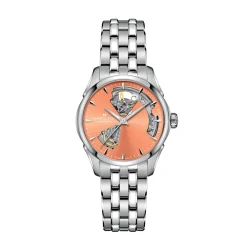 Fashion Hamilton Jazzmaster Open Heart Lady 36mm H32215100 Donna Orologi Hamilton Donna