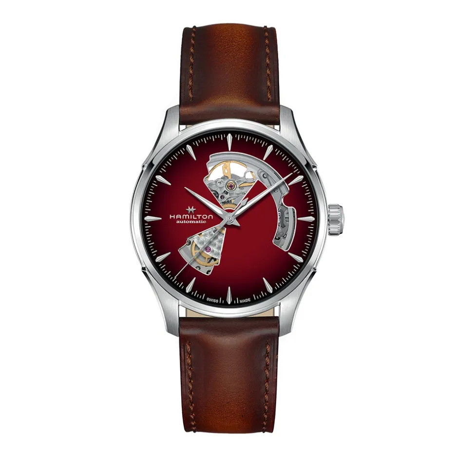 Best Hamilton Jazzmaster Open Heart 40mm H32675570 Uomo Orologi Hamilton Uomo