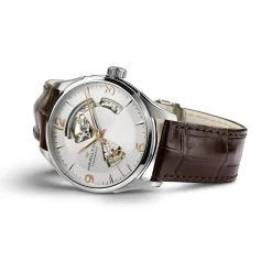 Discount Hamilton Jazzmaster Open Heart 42mm H32705551 Uomo Orologi Hamilton Uomo