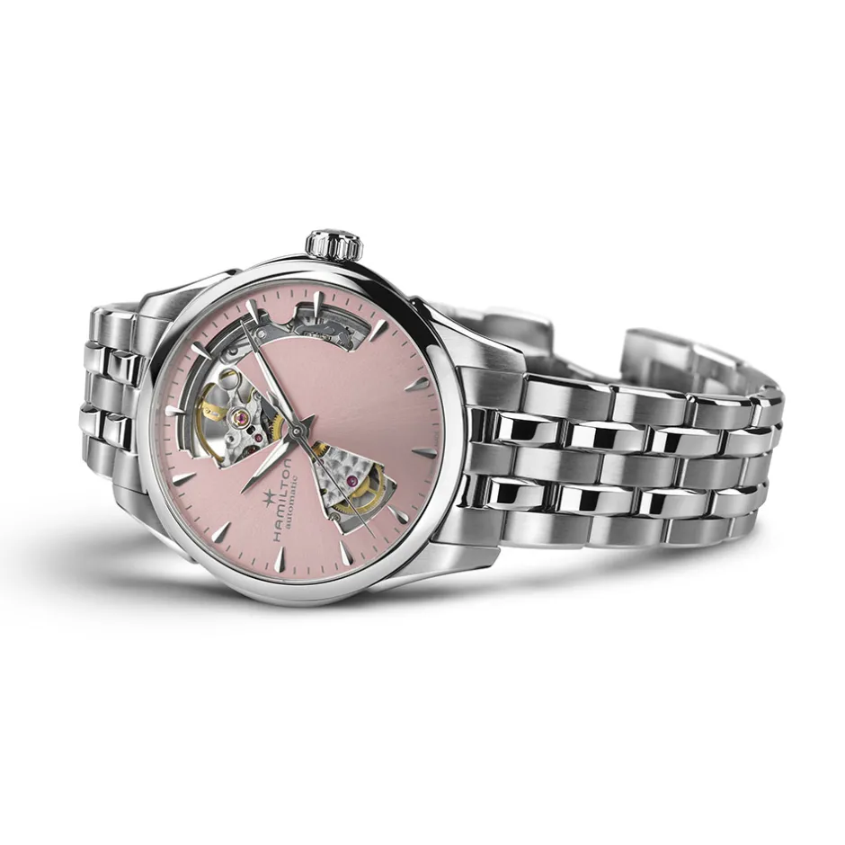 Clearance Hamilton Jazzmaster Open Heart Lady 36mm H32215170 Donna Orologi Hamilton Donna