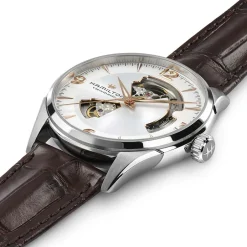 Discount Hamilton Jazzmaster Open Heart 42mm H32705551 Uomo Orologi Hamilton Uomo