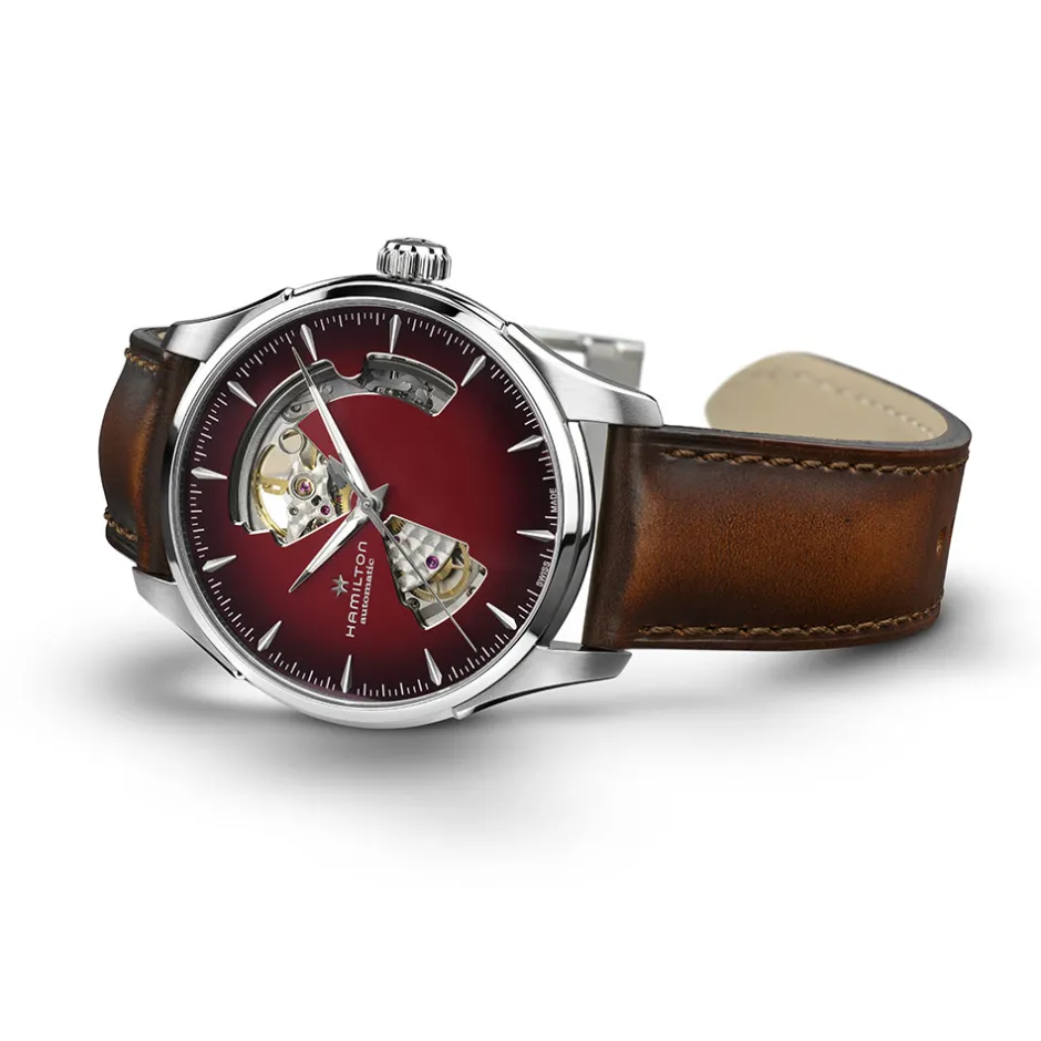 Best Hamilton Jazzmaster Open Heart 40mm H32675570 Uomo Orologi Hamilton Uomo