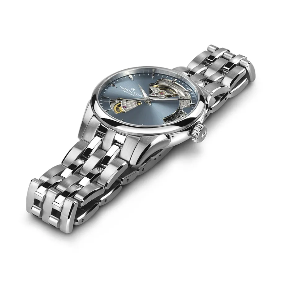 Sale Hamilton Jazzmaster Open Heart Lady 36mm H32215140 Donna Orologi Hamilton Donna