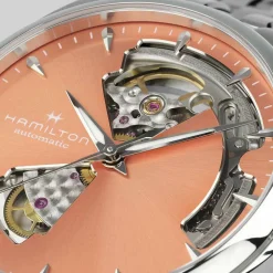 Fashion Hamilton Jazzmaster Open Heart Lady 36mm H32215100 Donna Orologi Hamilton Donna