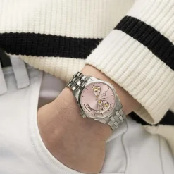 Clearance Hamilton Jazzmaster Open Heart Lady 36mm H32215170 Donna Orologi Hamilton Donna