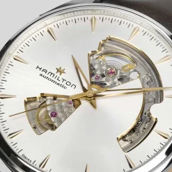 Sale Hamilton Jazzmaster Open Heart 40mm H32675551 Uomo Orologi Hamilton Uomo