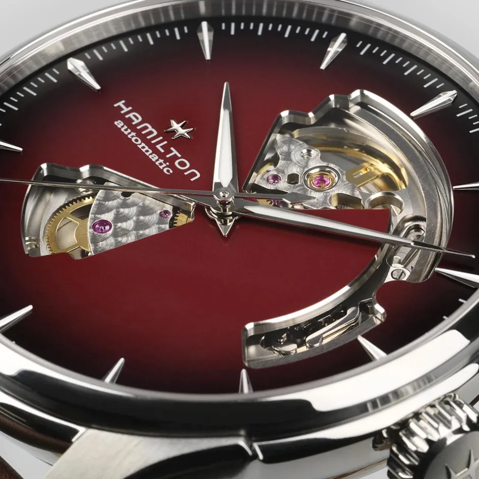 Best Hamilton Jazzmaster Open Heart 40mm H32675570 Uomo Orologi Hamilton Uomo