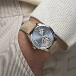 Fashion Hamilton Jazzmaster Open Heart 36mm H32215840 Donna Orologi Hamilton Donna